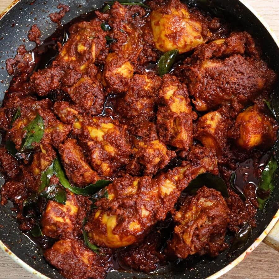 Chicken Ghee Roast, Chowdary Food Court
