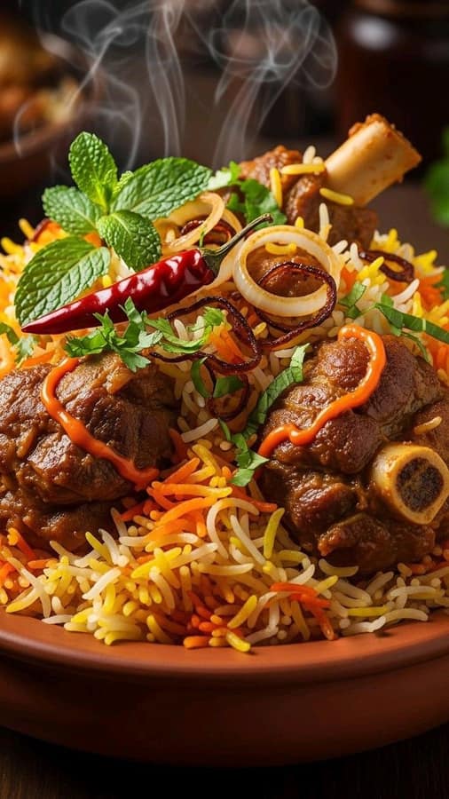 Mutton Dum Biriyani, ND Chowdary